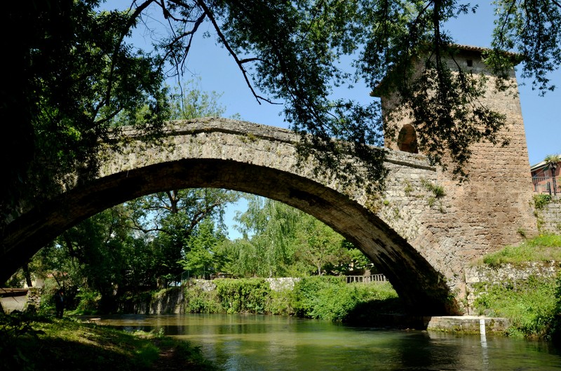 ''pons marmoreus'' - Subiaco