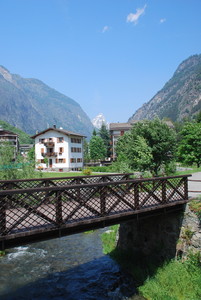 ponticello con vista Cervino