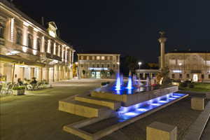 Luci e colori di Piazza Unità