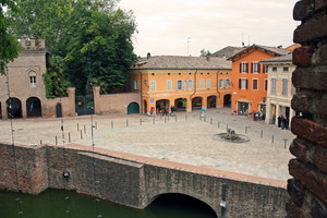 Piazza Matteotti vista dalla Rocca