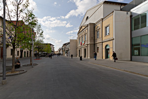 La piazza Di Dante