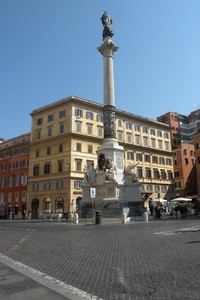 La piazza Mignanelli.