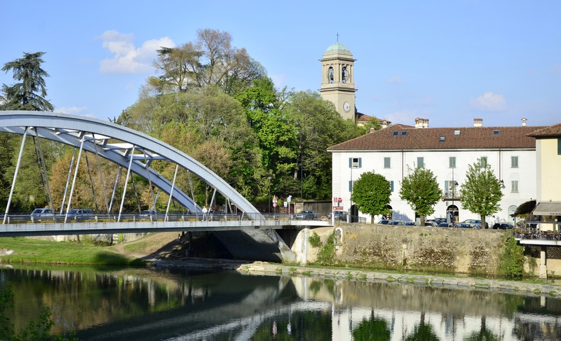 ''il ponte per canonica'' - Canonica d'Adda