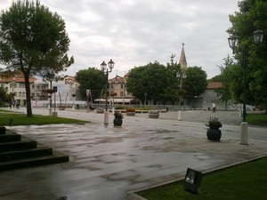 La piazza del poeta