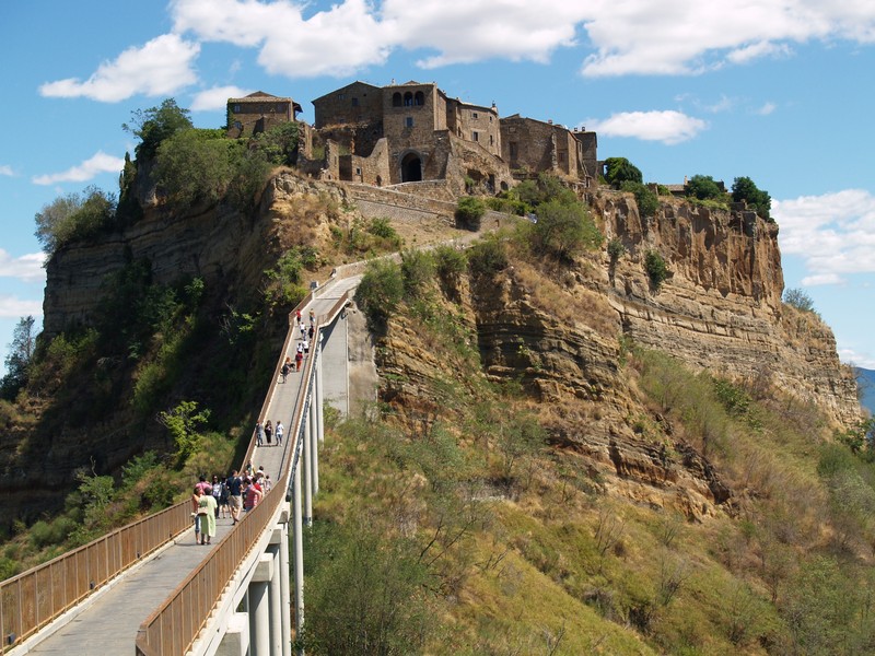 ''Il ponte di accesso a Civita'' - Bagnoregio