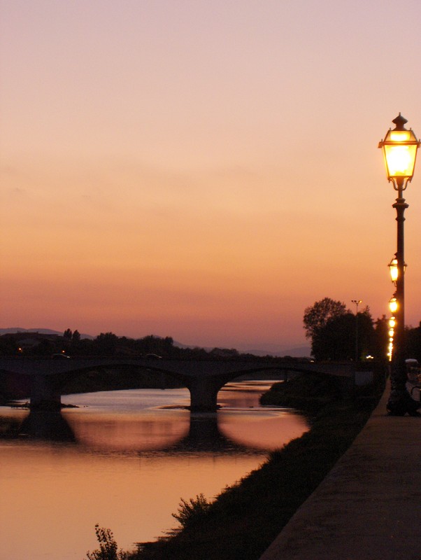 ''Tramonto sull’Arno'' - Firenze