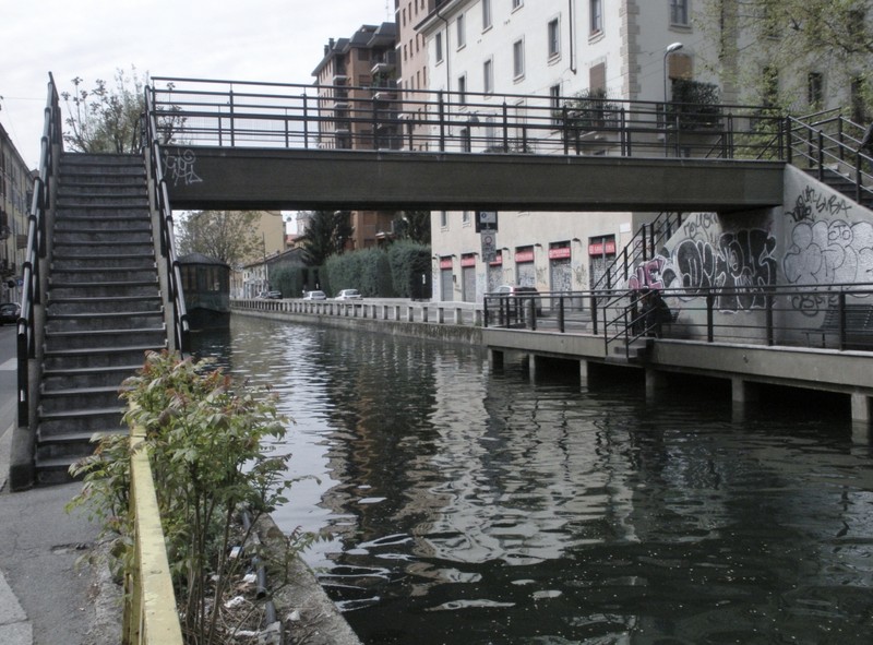 ''Il ponte sul Naviglio Pavese'' - Milano