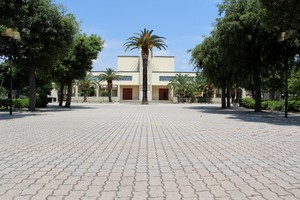 Piazza Giovanni XXIII a Metaponto Borgo
