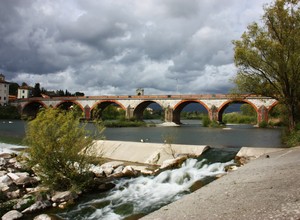 Sul fiume Serchio..