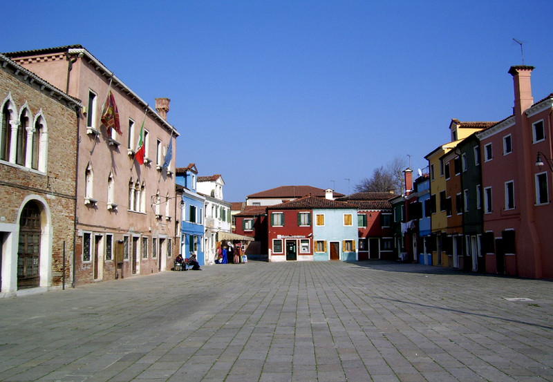 ''Una Burano deserta'' - Venezia