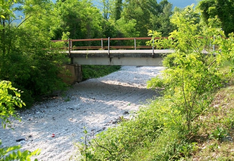 ''Ponte sul torrente Artugna –  Loc.San Martin – Budoia (PN)'' - Budoia