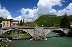 Il ponte Romano di San Pellegrino Terme
