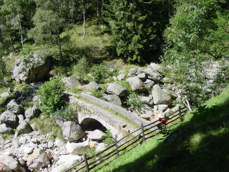 ''Ponte del Pianlin sul torrente Cervo'' - Piedicavallo