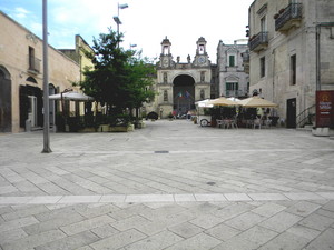 Matera piazza del Sedile