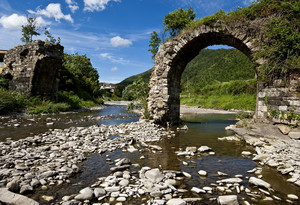 Prima che la guerra lo distruggesse era il ponte Sessanto