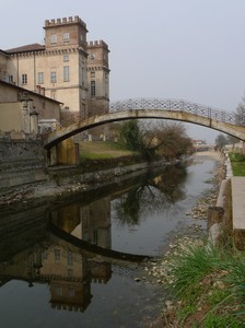 Il Naviglio quasi in secca a marzo