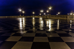 Terrazza Mascagni by night