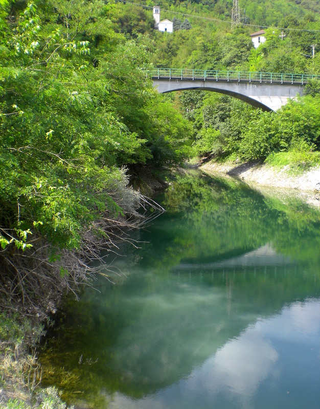 ''Insenature sul lago del corlo'' - Arsiè
