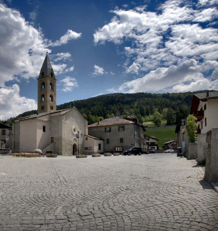 ''Piazza del Santuario a Bormio'' - Bormio