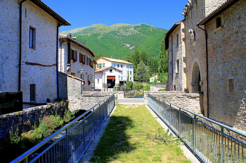 ''Ponte sul torrente Ussita'' - Visso