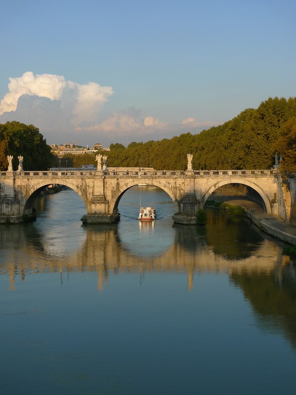 ''In battello sul Tevere'' - Roma