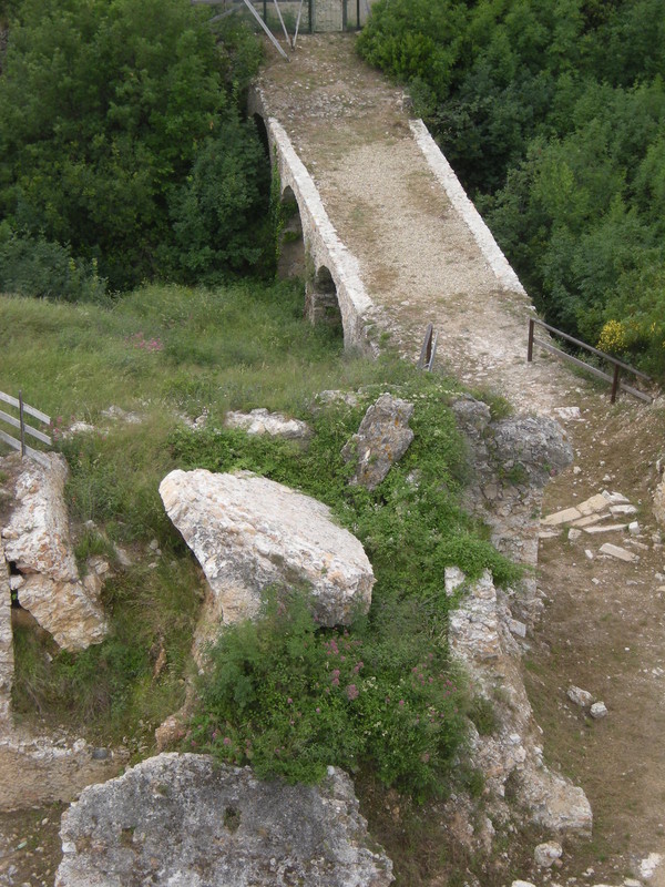 ''Finale Ligure, ponte nei pressi del castello'' - Finale Ligure