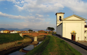 Il ponte pedonale della Ferruccia
