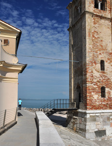 Ponte d’accesso al campanile della Chiesa della Madonna dell’Angelo