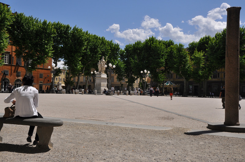 ''Piazza Napoleone.'' - Lucca