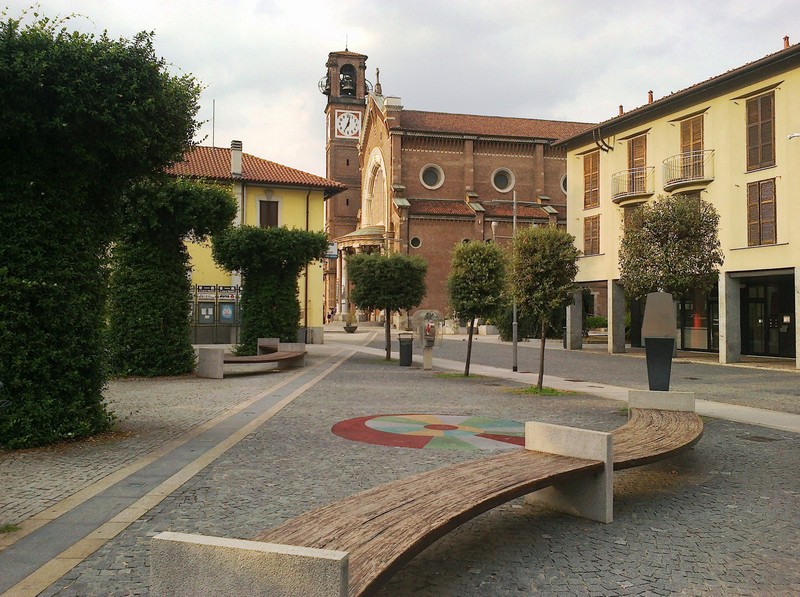 ''Lo slargo della chiocciola prima di Piazza S. Eusebio'' - Agrate Brianza