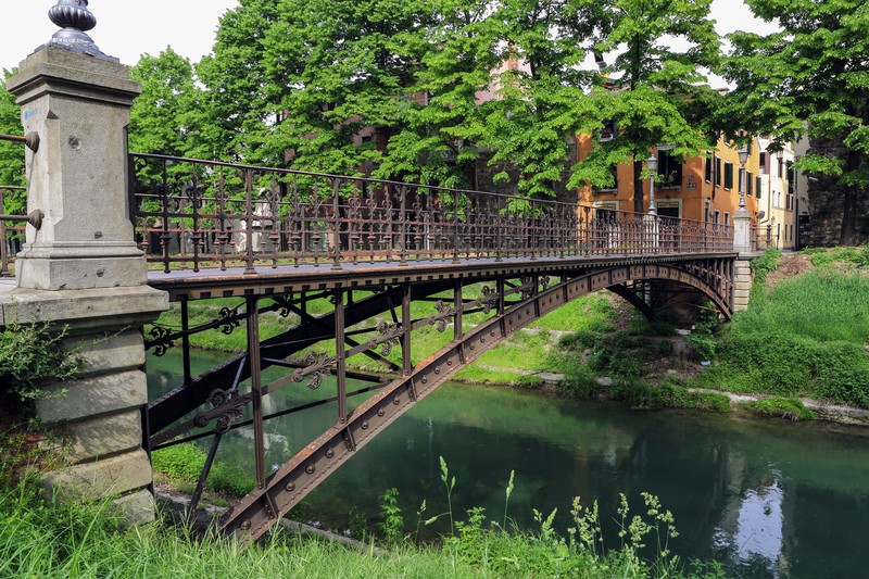 ''Vecchio ponte in ferro'' - Padova
