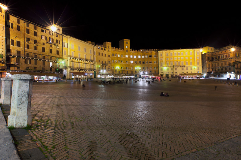 ''Piazza del Campo  “notturna”'' - Siena
