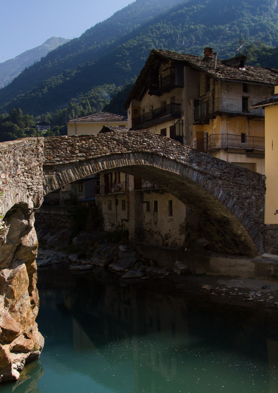 ''Il ponte Medioevale'' - Fontainemore