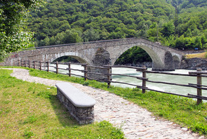 Arnad, ponte di Echallod