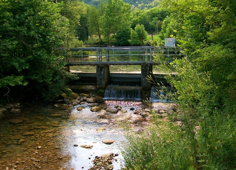 ''Diga con passerella pedonale sul Livenza – Polcenigo (PN)'' - Polcenigo