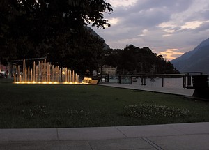 Tramonto su piazza Garibaldi