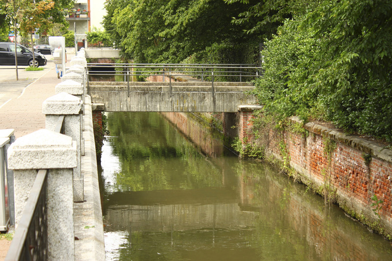 ''Ponte che porta al parco comunale Parri'' - Vigevano