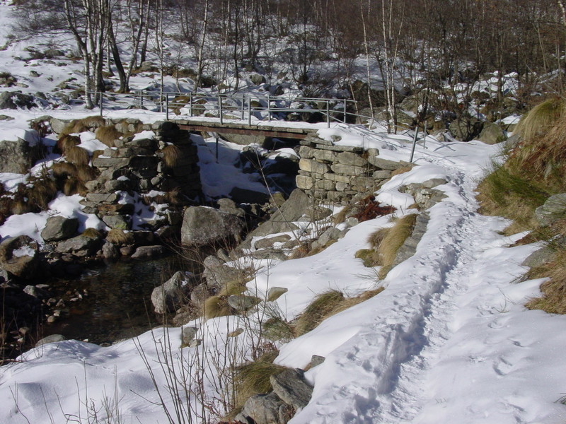 ''Ponte Saarbruck sul torrente Mologna'' - Piedicavallo