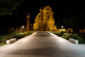 Piazza della Concordia di notte