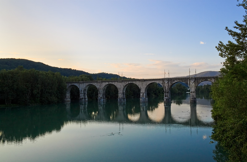 ''Ponte sul fiume Isonzo'' - Gorizia