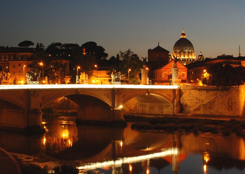 ''tramonto'' - Roma