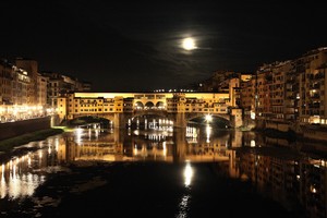Ponte Vecchio di notte