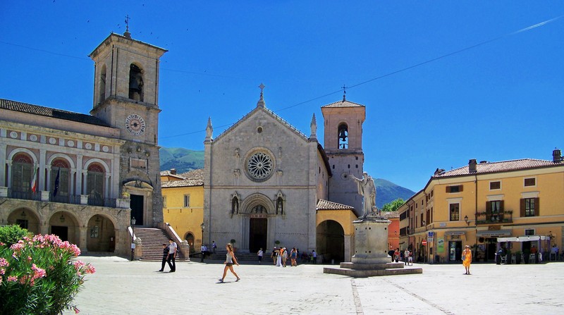 ''Piazza San Benedetto'' - Norcia