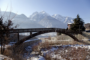 Il ponte di legno