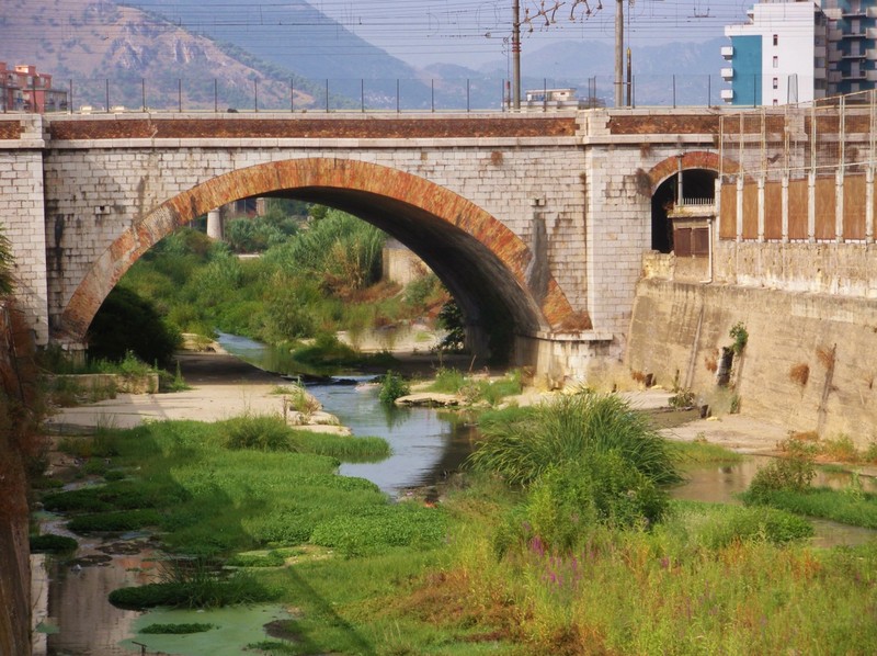 ''Il ponte sul fiume Oreto'' - Palermo