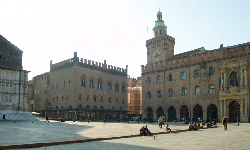 ''Bologna: piazza Maggiore'' - Bologna