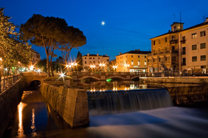Ponte serale sul Sile