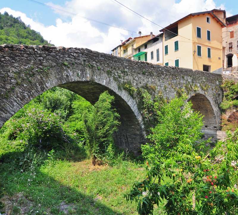 ''Antico ponte sul torrente Nervia'' - Pigna