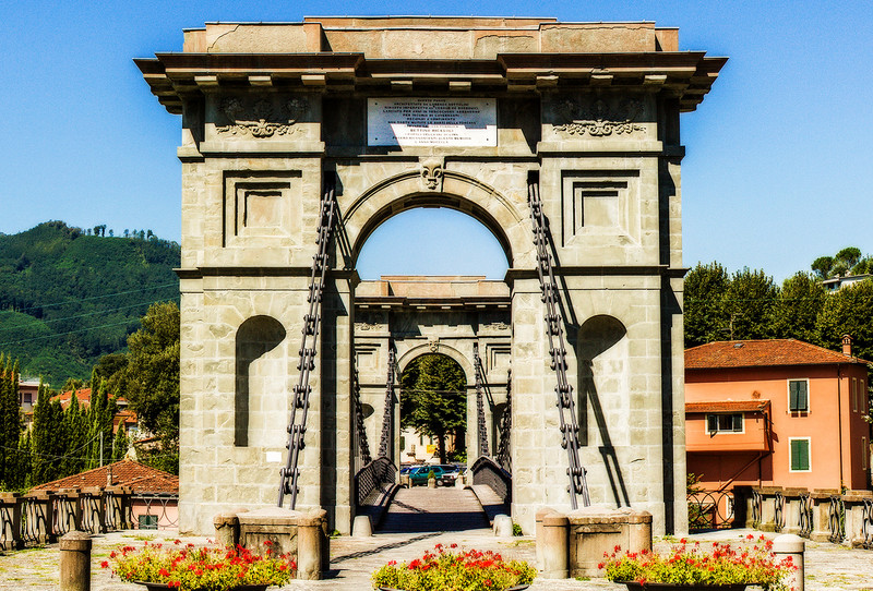 ''Ponte delle catene'' - Bagni di Lucca