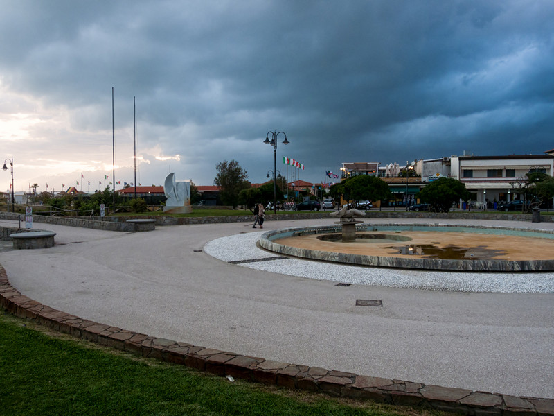 ''Tramonto tormentoso'' - Pietrasanta
